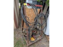 Steel Rack, Pipe Dies, Chainsaw