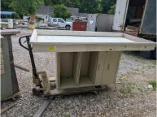 Pallet Jack, Lateral File Cabinet, Door