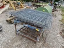 Pallet Rack Grating, Steel Frames
