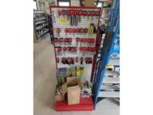 Shelf w/ Craftsman Chrome & Impact Sockets, Ground Pigtails, GFCI Power Blocks