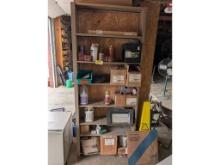 Shelf, Milwaukee Work Lights, Ballasts, Utility Cloth Rolls