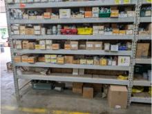 5 Shelves of Conduit Connectors and Wall Plates
