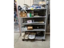 Rolling Cart w/ Misc Lighting