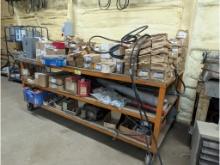 Large Rolling Cart w/ Electrical Hardare / Supply