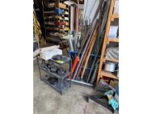 Knockout Punches, Various Sized All Thread, Squeegee,