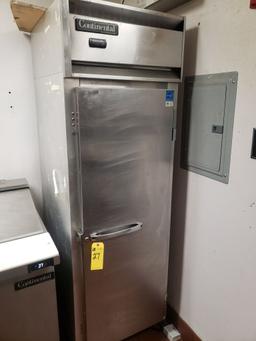 Continental S.S. Sgl. Door Refrigerator, m/n 1R, s/n 156A5857