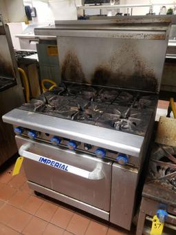 Imperial 36" 6-Burner Gas Range