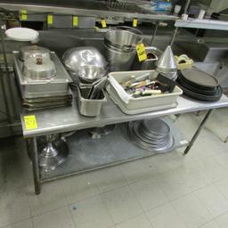 S.S. Prep Table, 6'