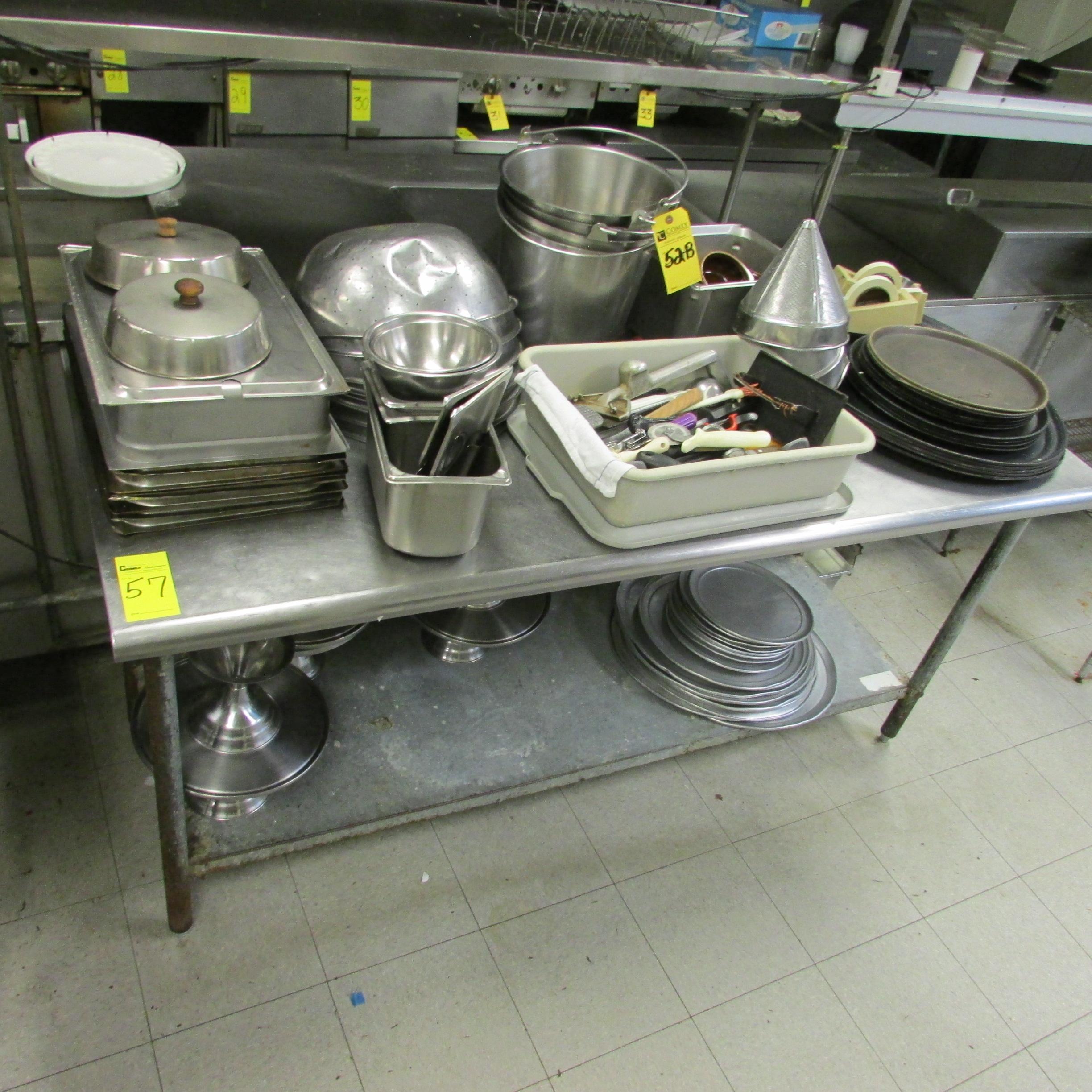 S.S. Prep Table, 6'