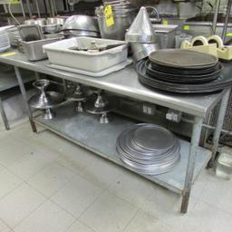 S.S. Prep Table, 6'