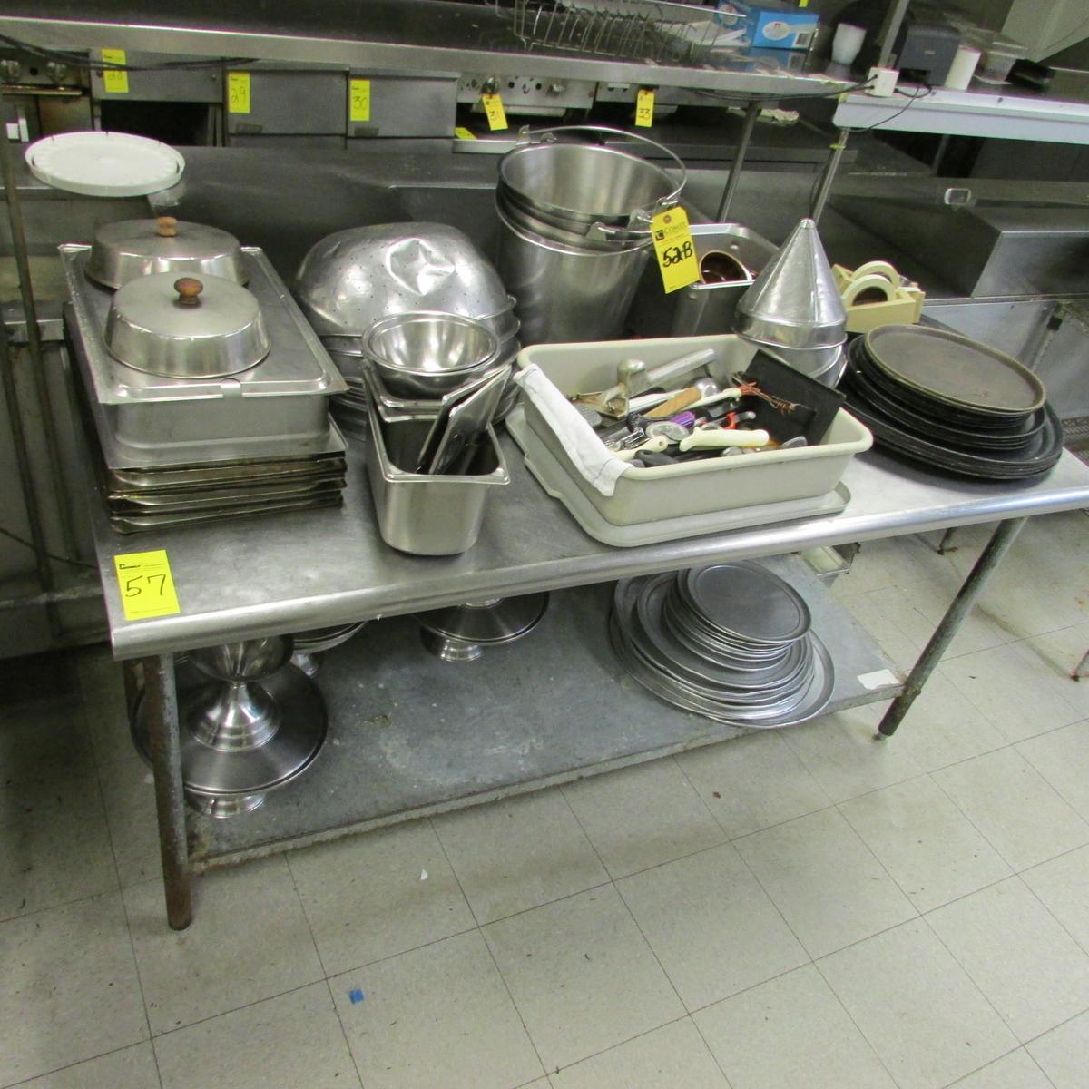 S.S. Prep Table, 6'