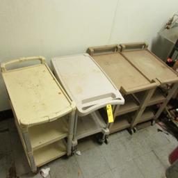 Kitchen Carts, Asst. (4 Each)
