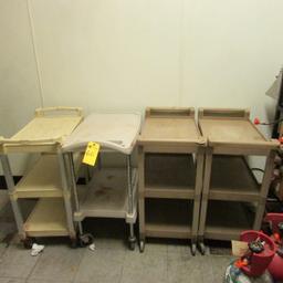 Kitchen Carts, Asst. (4 Each)