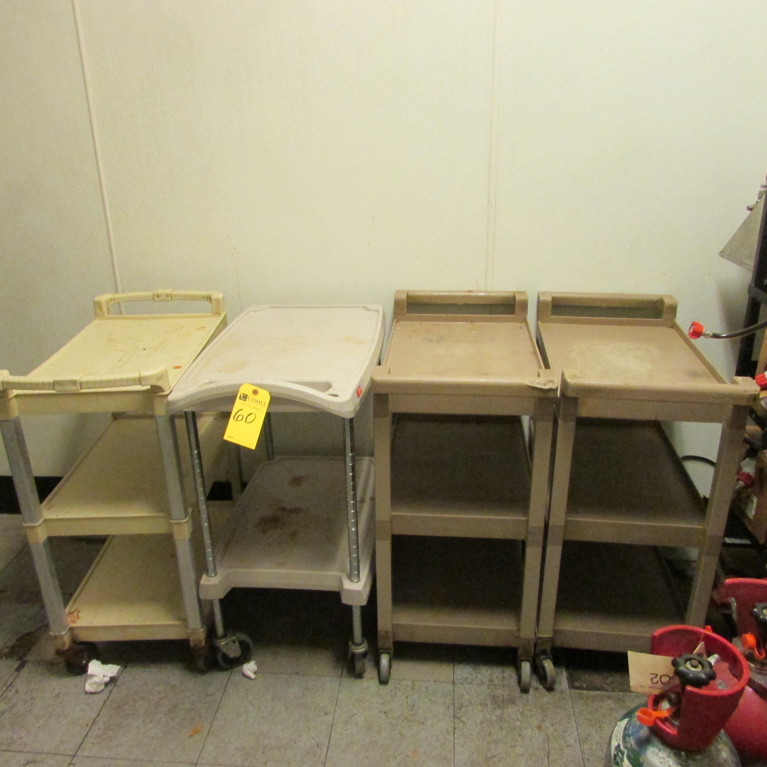 Kitchen Carts, Asst. (4 Each)