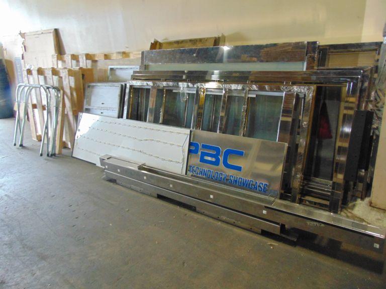 This can be used at trade shows, for office/warehouse space, etc.