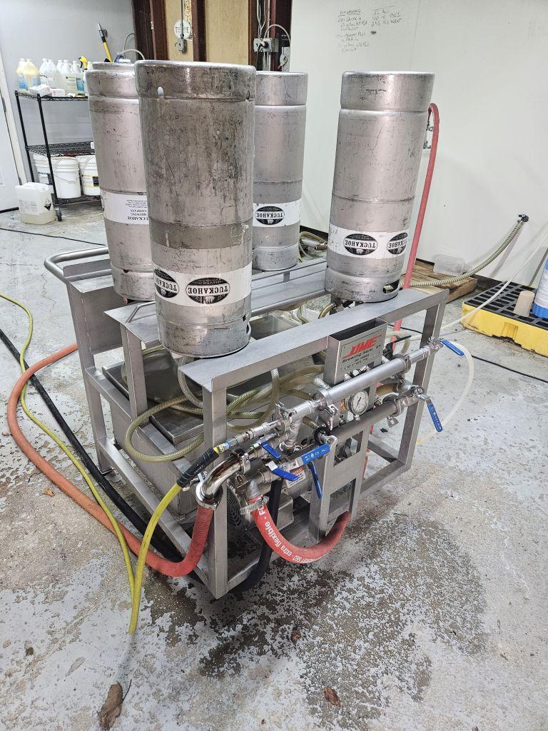 DME 4-Keg Automatic Keg Washer