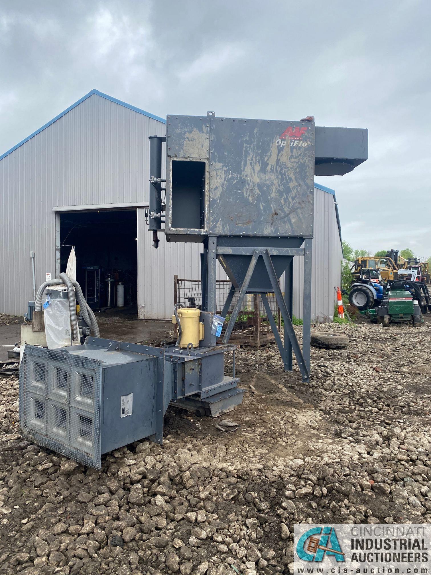 15 HP AAF OPTIFLO 4-FILTER DUST COLLECTOR; S/N OP120029