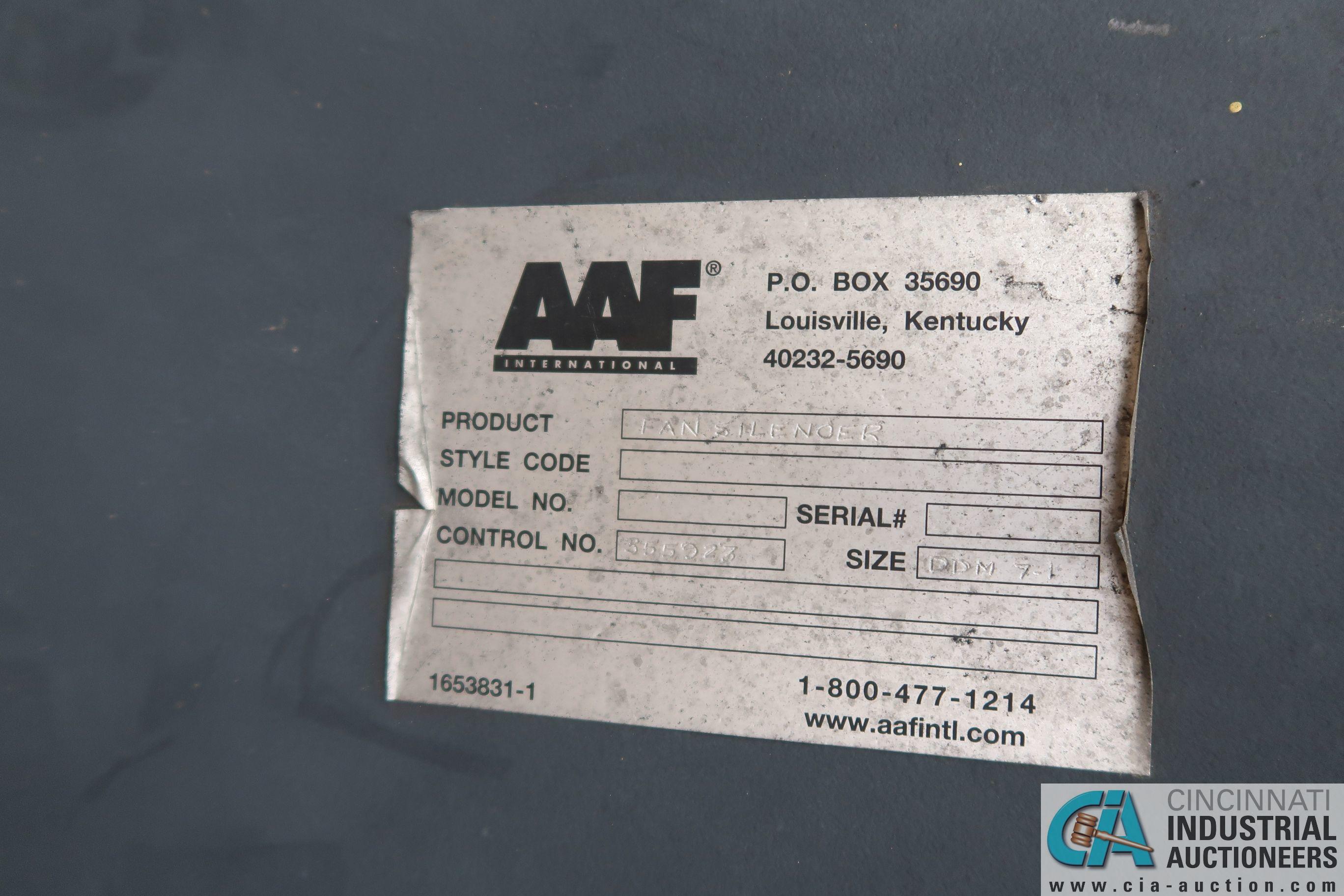15 HP AAF OPTIFLO 4-FILTER DUST COLLECTOR; S/N OP120029