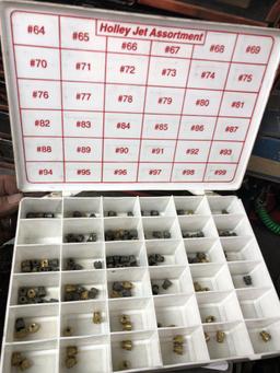 WURTH 6-DRAWER PARTS BIN & MISCELLANEOUS
