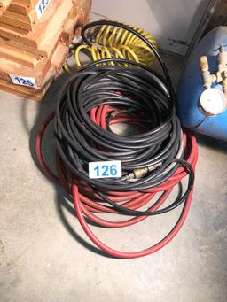 LOT OF ASSORTED AIR HOSE
