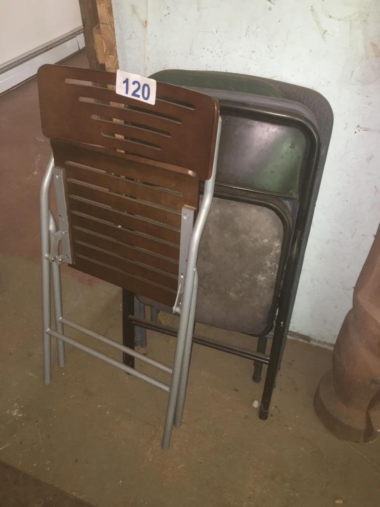 ASSORTED FOLDING CHAIRS