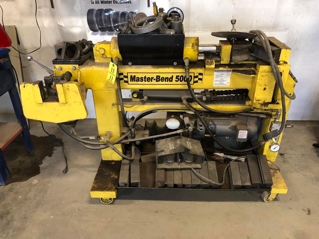 MASTER-BEND 5000 5HP 1PH PIPE BENDER