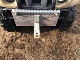 2000 YAMAHA KODIAK ULTRAMATIC 4x4 ON COMMAND ATV, WARN WINCH, S/N: JY4AJ03WXYA002411