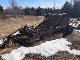 2-ROW ROCK PICKER, PTO DRIVE