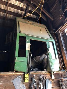 WOODEN TRACTOR CAB