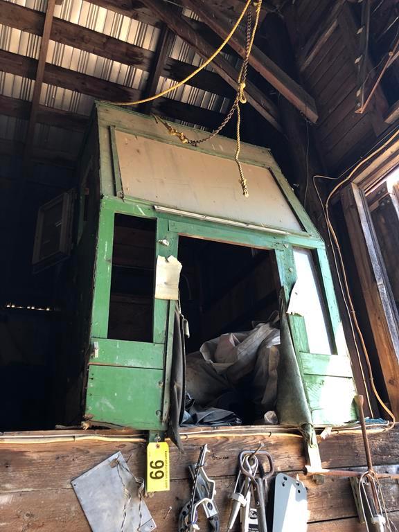 WOODEN TRACTOR CAB