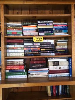 LOT OF BOOKS & GAMES