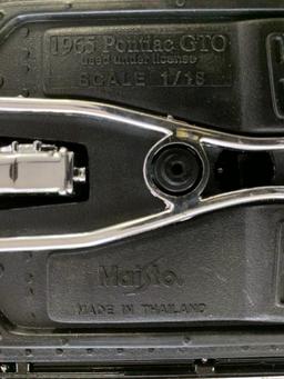 MAISTO 1965 PONTIAC GTO 1/18 SCALE DIE CAST