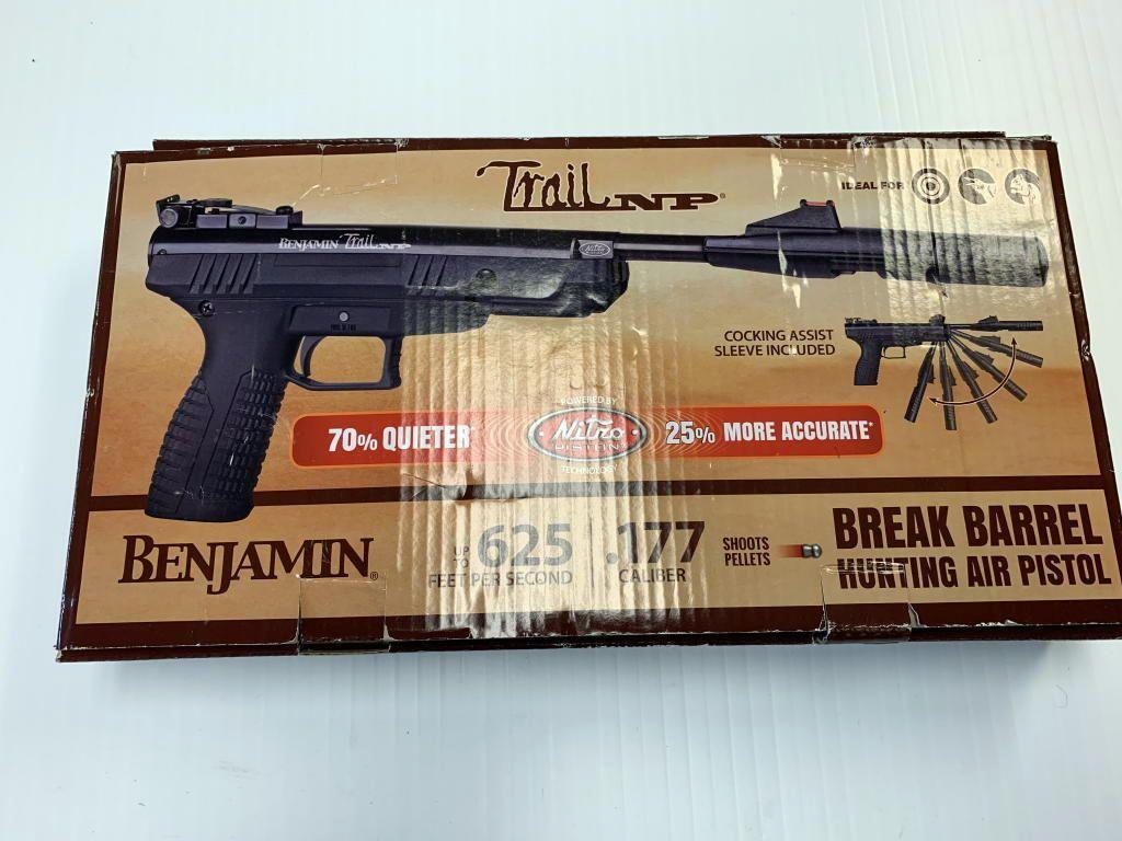 BENJAMIN TRAIL NP NITRO PISTON BBP77 .177 CAL PISTOL, S/N: 916X06681