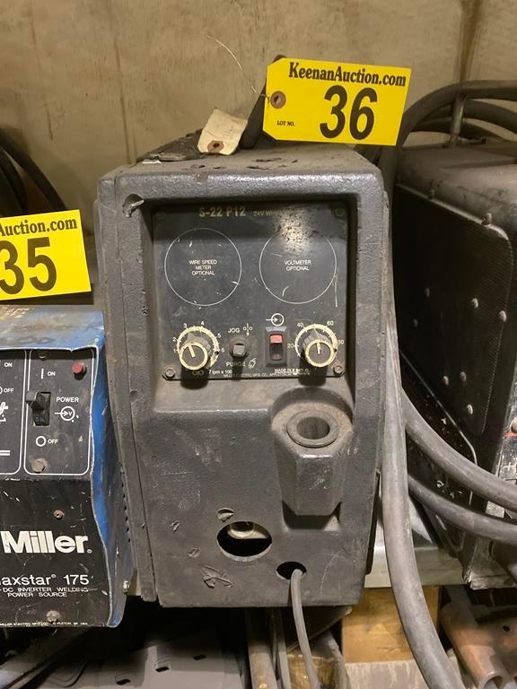 MILLER S-22 P12 24V WIRE FEEDER