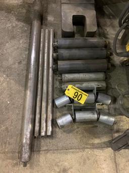 LOT OF (11) ASSORTED STEEL ROLLS