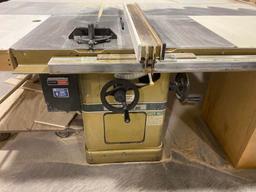 POWERMATIC CABINET SAW MDL. 66 W/ ACCU FENCE, 3HP, 1PH, S/N: 0310660156