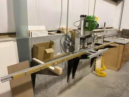 1997 GRASS ECO PRESS BORING & INSERTION MACHINE, 3PH, 220V S/N: 97123890 W/ HINGES