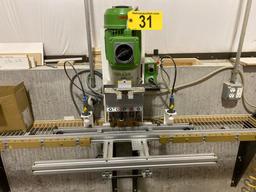 1997 GRASS ECO PRESS BORING & INSERTION MACHINE, 3PH, 220V S/N: 97123890 W/ HINGES