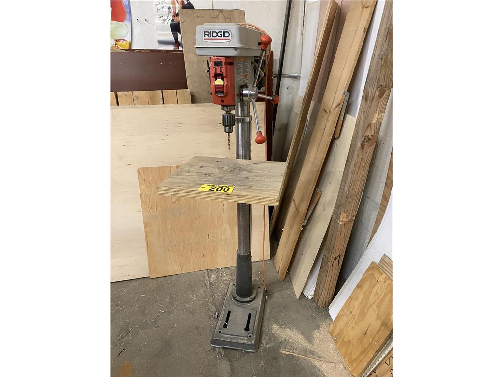 RIDGID DRILL PRESS MDL. DP1500 S/N: 0200E0106