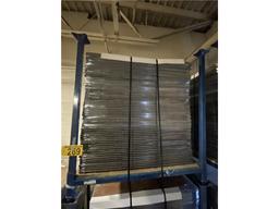 61 3'X3' PANEL SECTIONS OF SNAPLOCK PARKAY FLOORING (9) 12" TILES