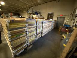 (316) WOODEN FOLDING TABLES 2' X 8' SELLING BY THE PIECE