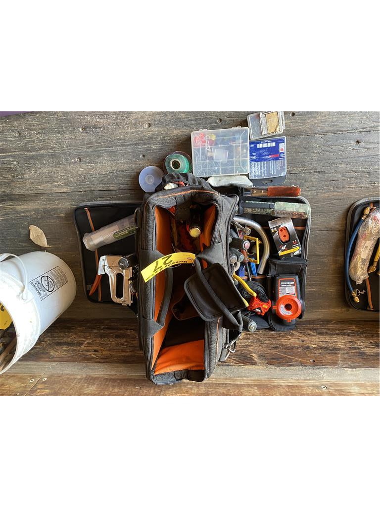 KLEIN TOOLBAG & CONTENTS