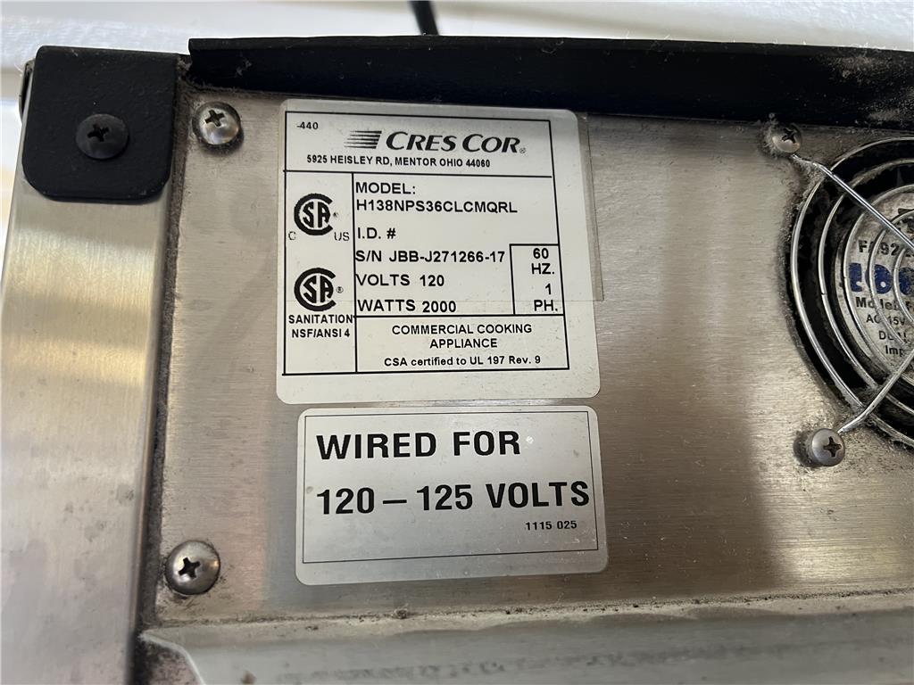 CRES COR MODEL H138NPS36CLCMQRL HOLDING CABINET