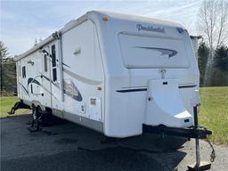 2003 HOLIDAY RAMBLER PRESIDENTIAL 32' TRAVEL TRAILER, 2-SLIDE OUTS, AWNING, S/N: 1KB111M213E139778