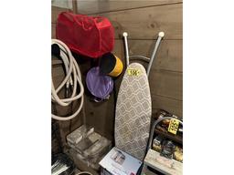 IRONING BOARD, HUMIDIFIER, BAGS