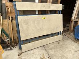 (2) 6' FOLDING PICNIC TABLES