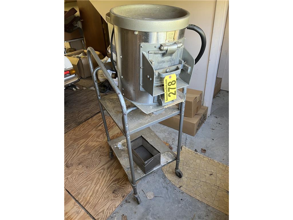 MJM 15PM VEGETABLE PEELER W/STAND