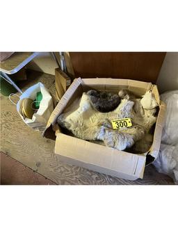 ANIMAL HIDES, APRON, FABRIC