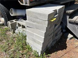 LOT: 32-CEMENT BLOCKS