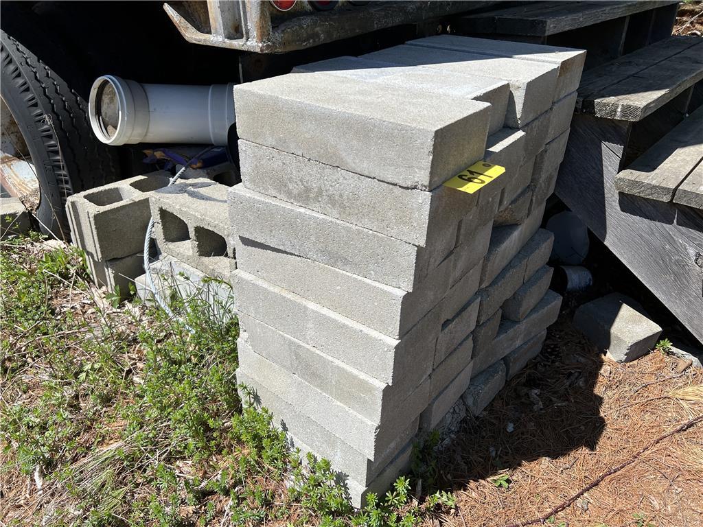LOT: 32-CEMENT BLOCKS